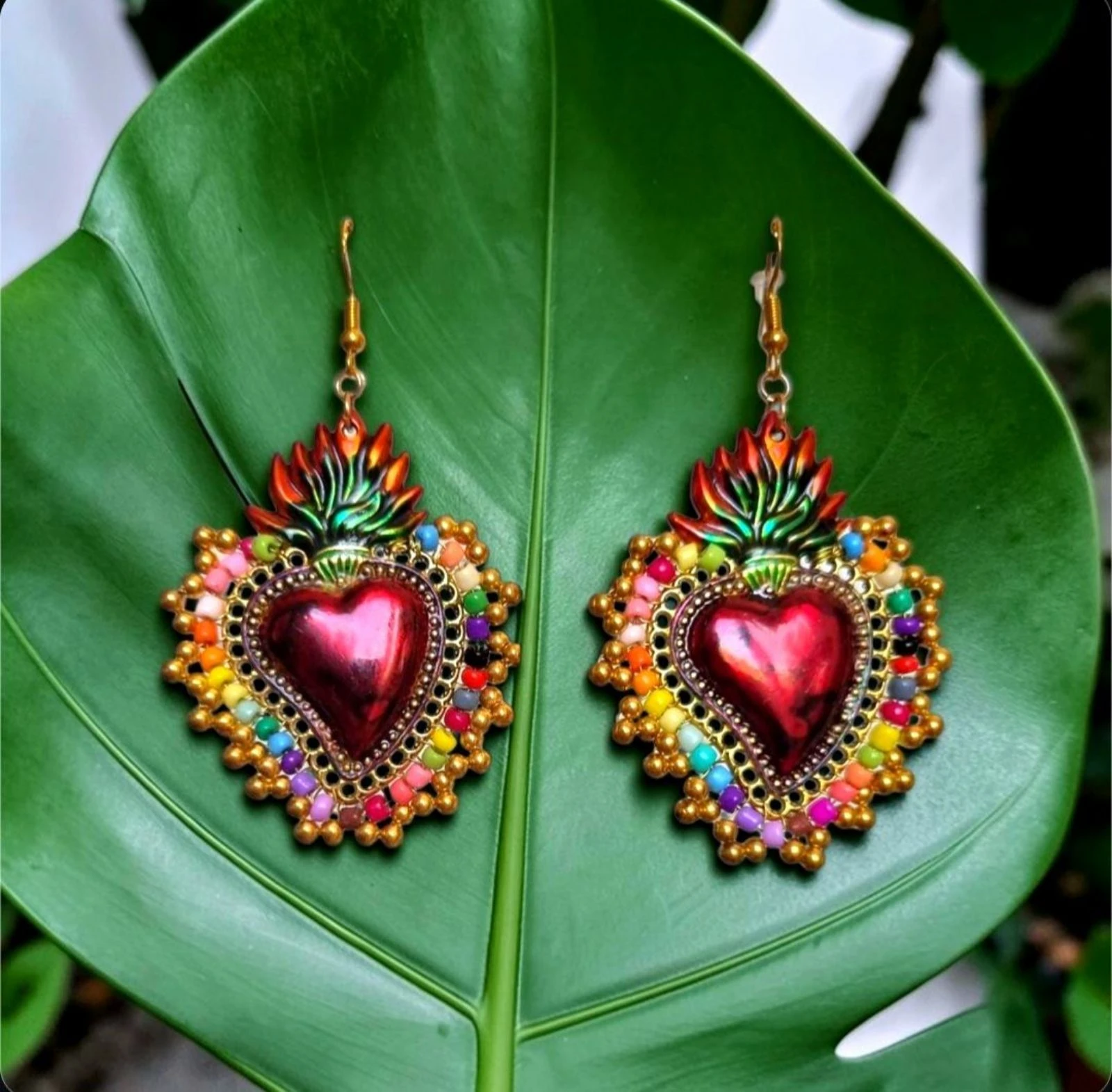 Oorbellen Sacred Heart – photo 4